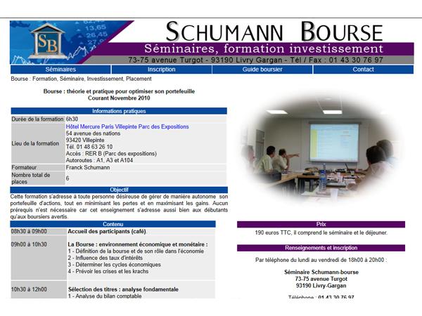 Schumann Bourse